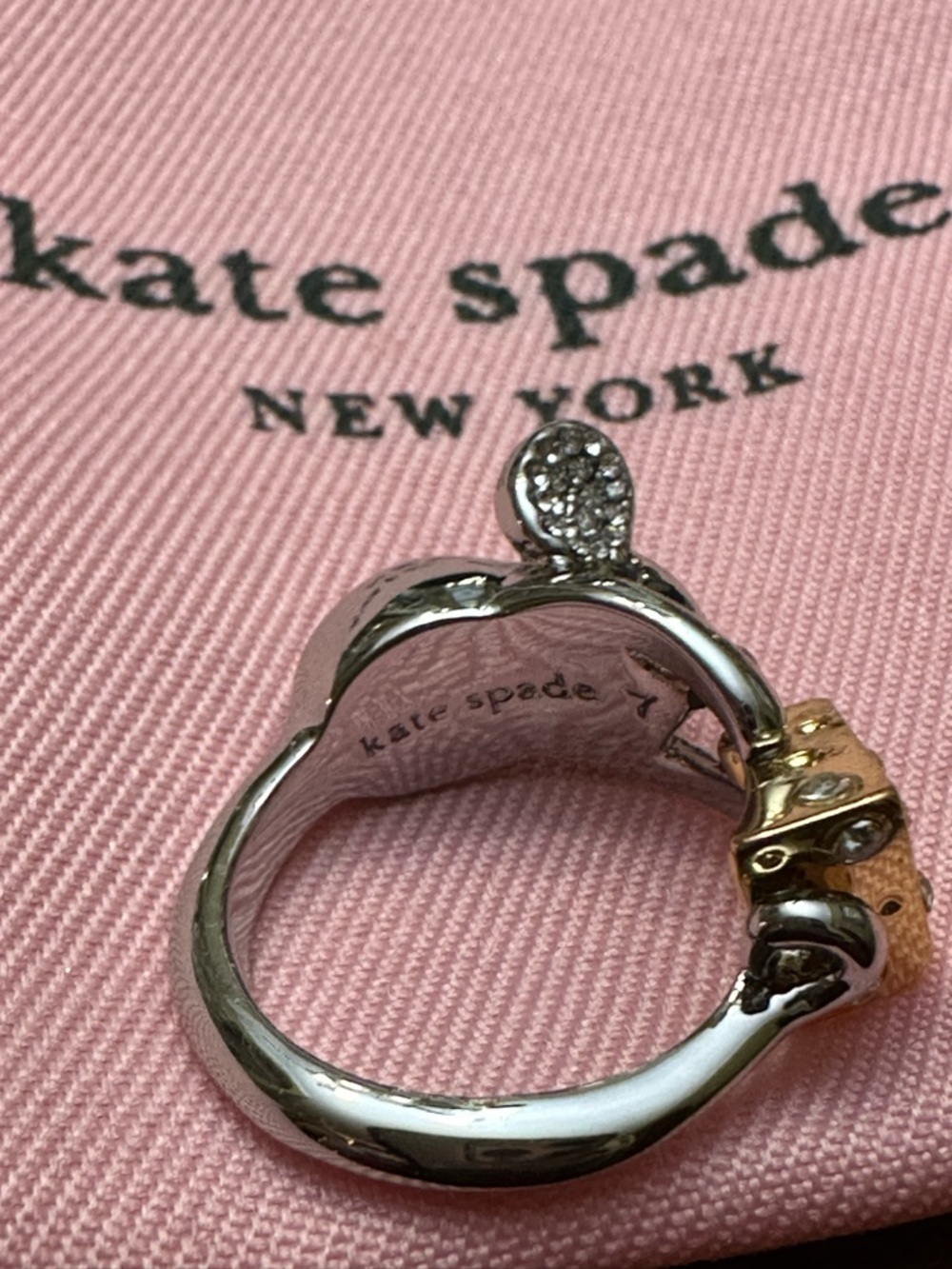 KATE SPADE YEAR OF THE RAT RING size 7 - Picture 7 of 9